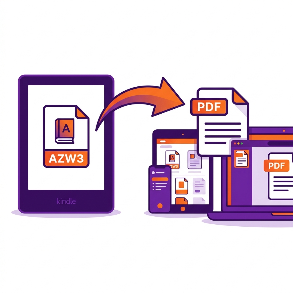 Converting Kindle AZW3 Books to PDF: The Complete Guide