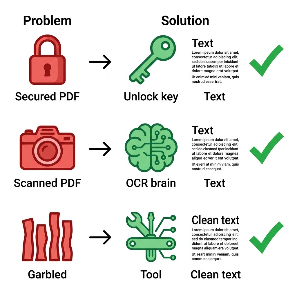 Top Free PDF to Text Converters — 3 Problems Solved (2026)
