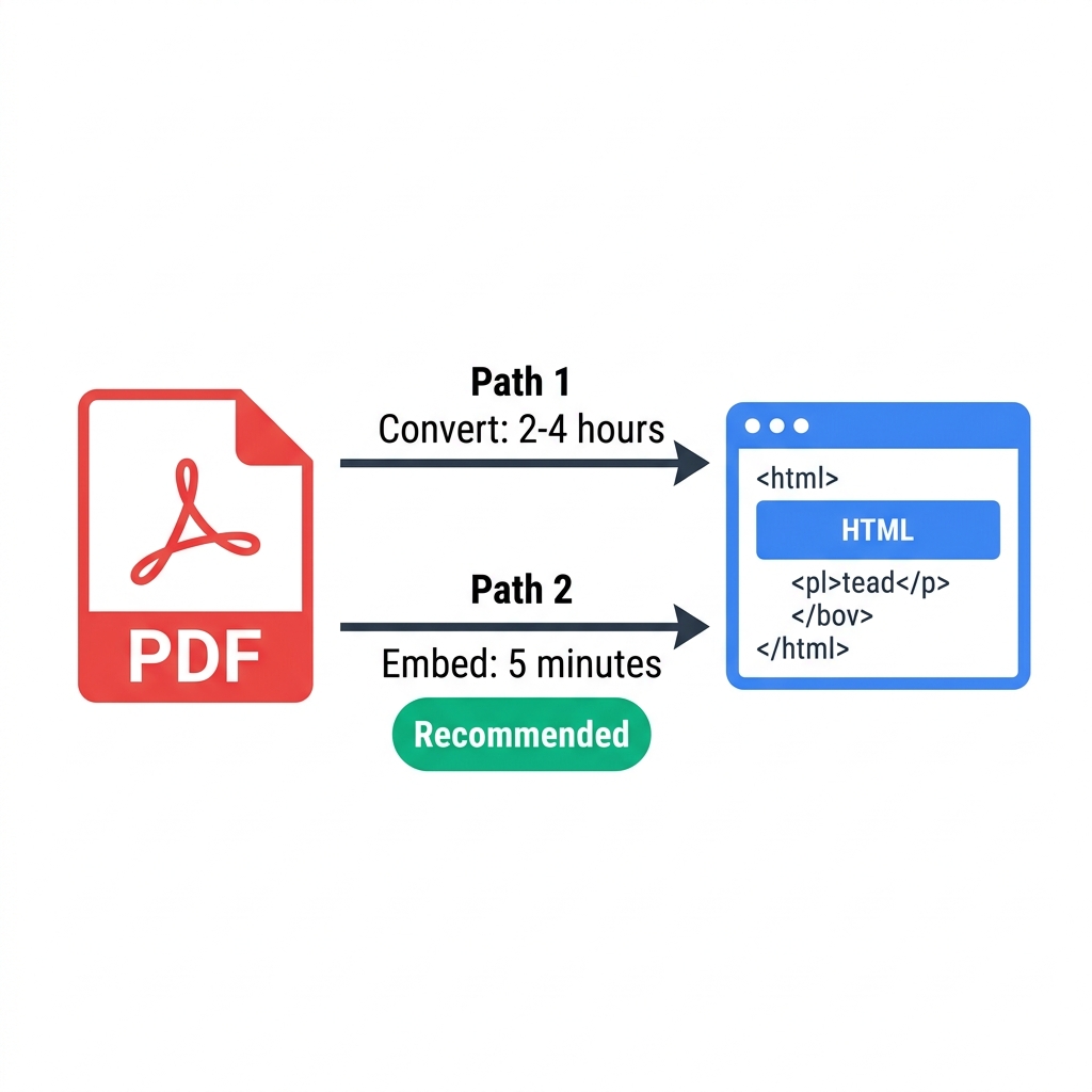PDF to HTML Converters — Honest Guide for Web (2026)